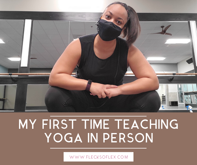 My First Time Teaching Yoga In Person