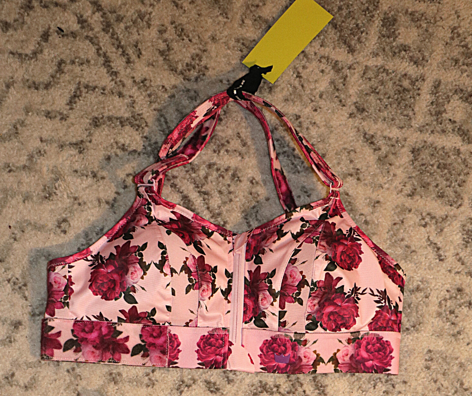 SHEFIT sports pink / golden colors bra. Size 2 luxe. NWOT . Sold