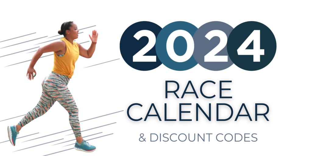 2024 Race Calendar and discount codes
