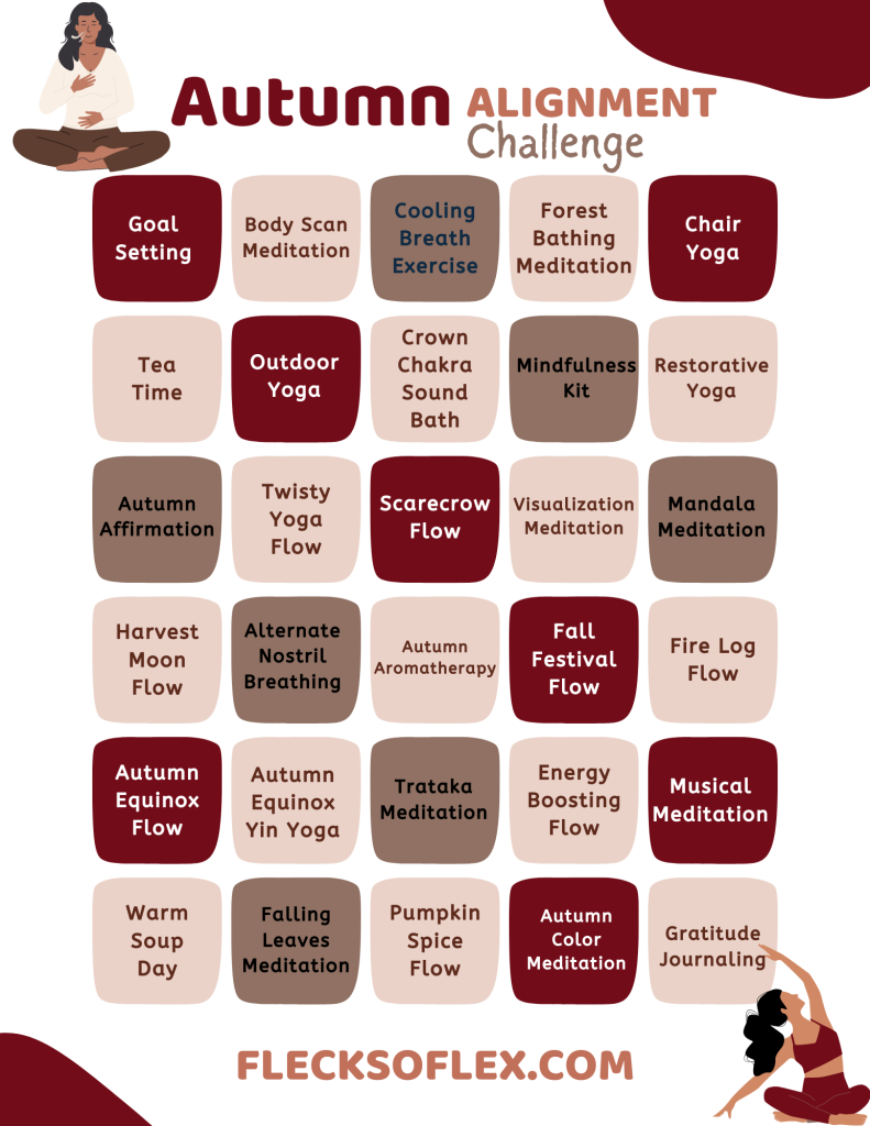 Autumn Alignment Challenge: A 30-Day September Challenge for Yoga & Mindfulness